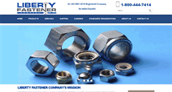 Desktop Screenshot of libertyfastener.com